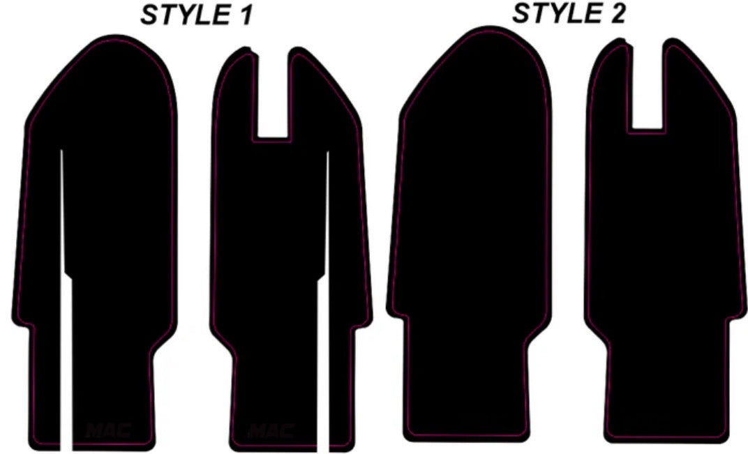 EXT Fork Guard Decals