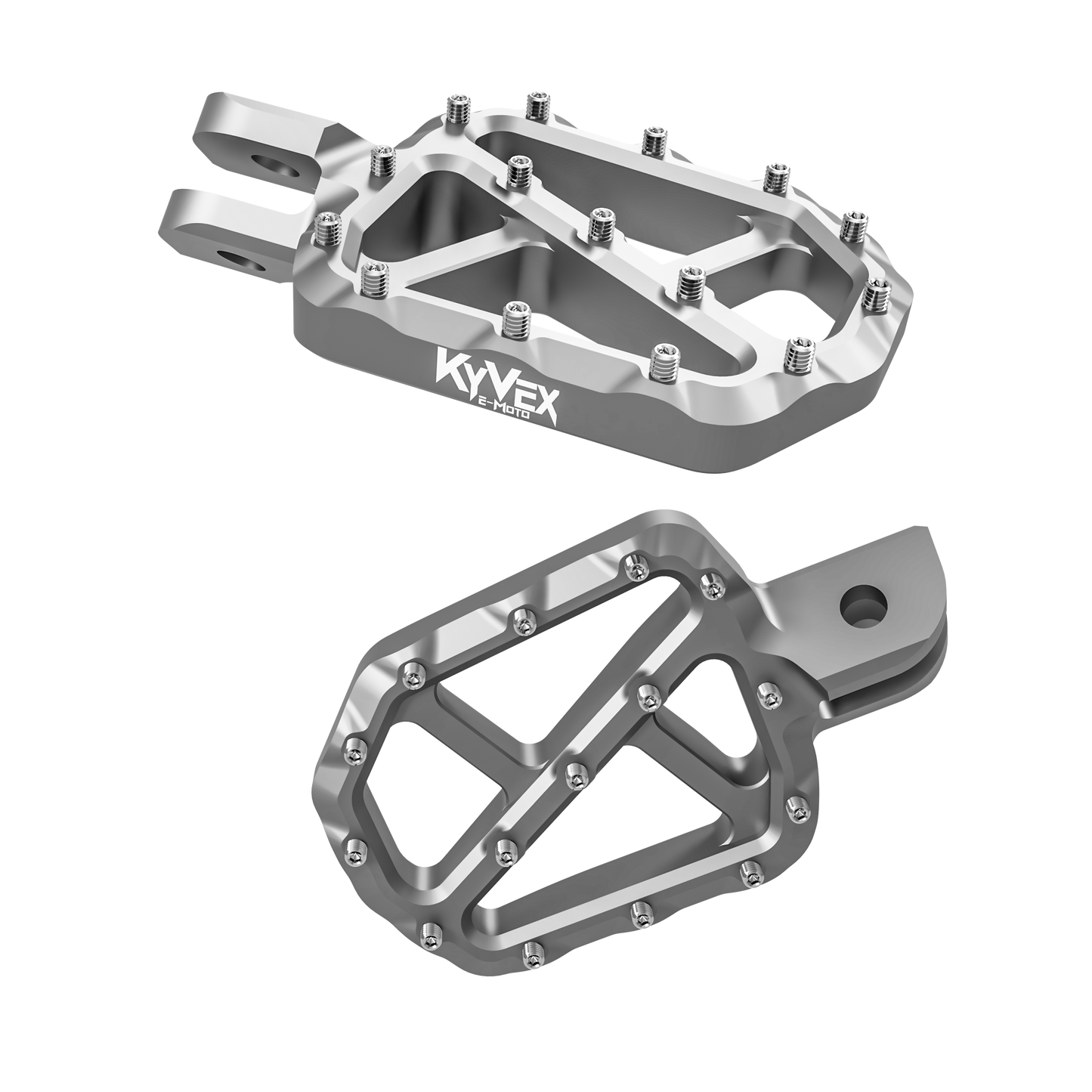 E-Moto Billet Wide Pegs