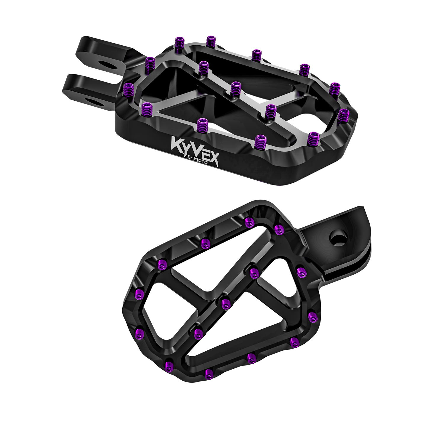 E-Moto Billet Wide Pegs