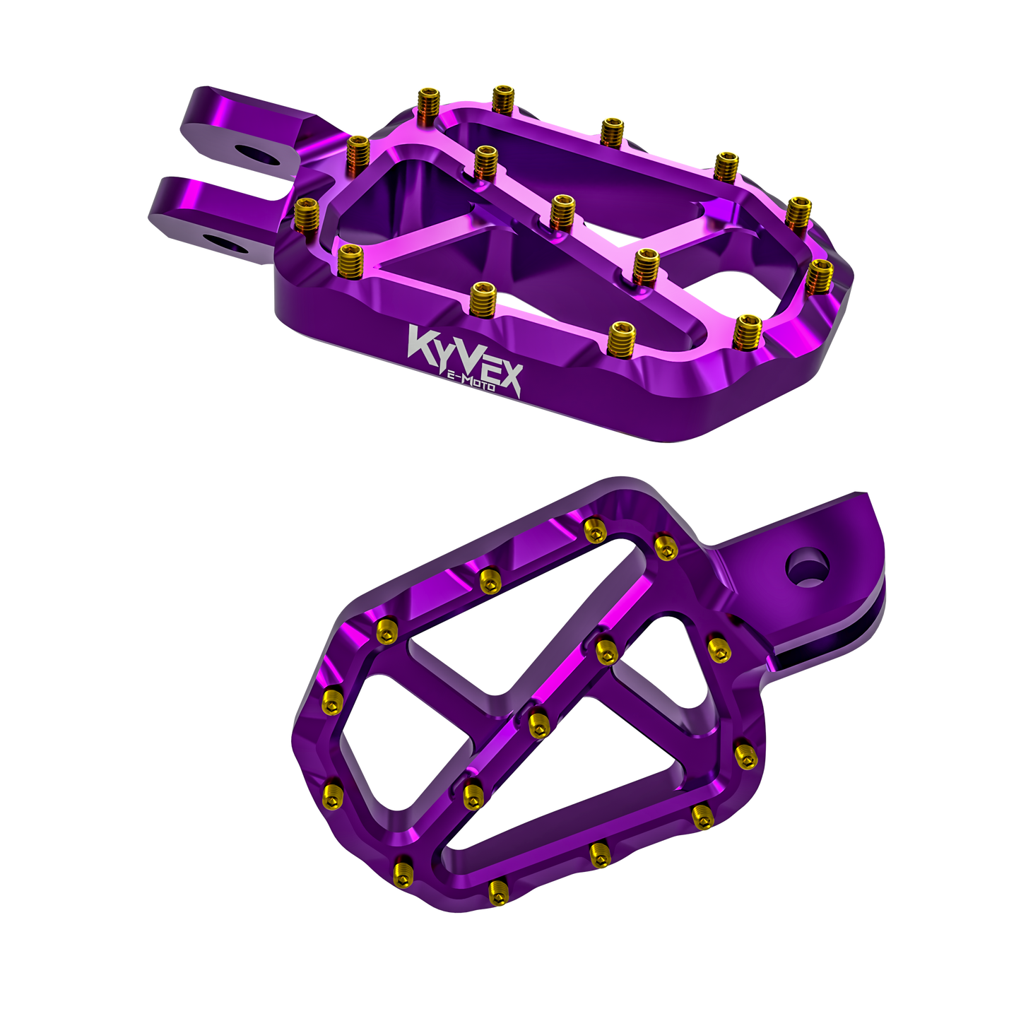 E-Moto Billet Wide Pegs