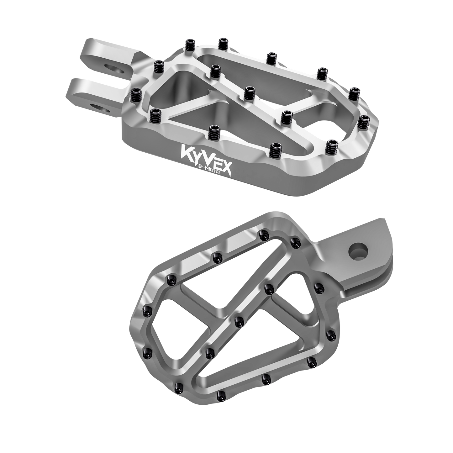 E-Moto Billet Wide Pegs