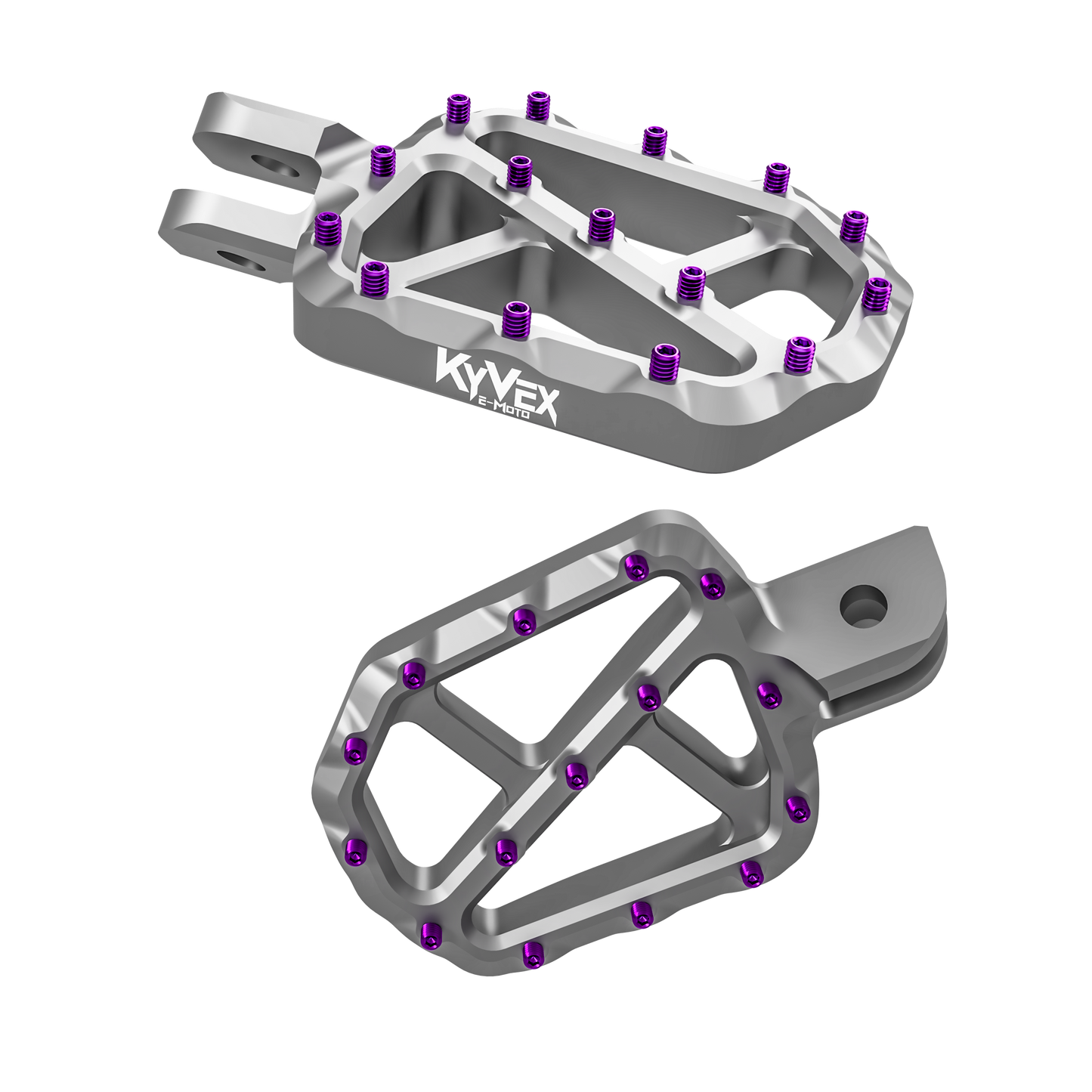 E-Moto Billet Wide Pegs