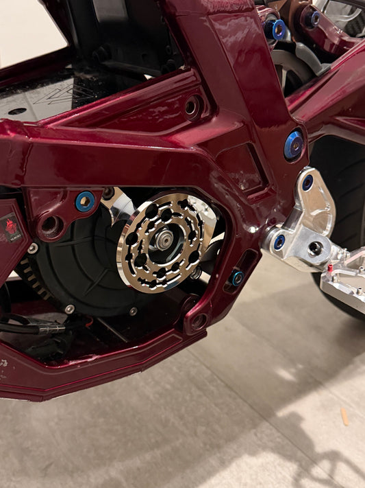 ExW Surron/Eride "Pro" Style Motor Cover (METAL)