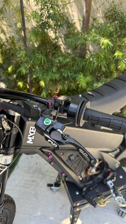 Grade 5 titanium brake lever pivot bolt for Formula emoto brakes