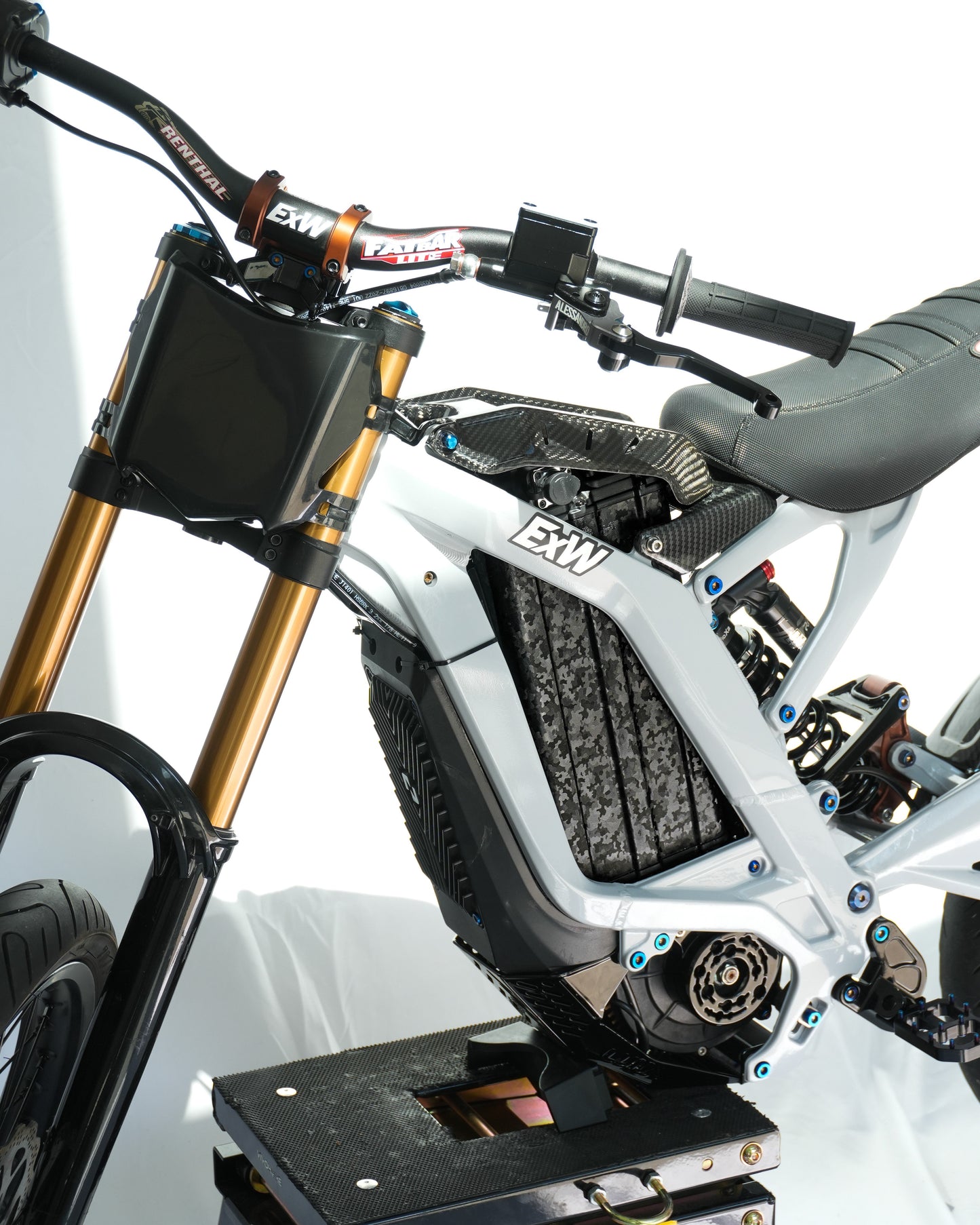 E-Bike ShadowSlate Black Camouflage Battery Wrap