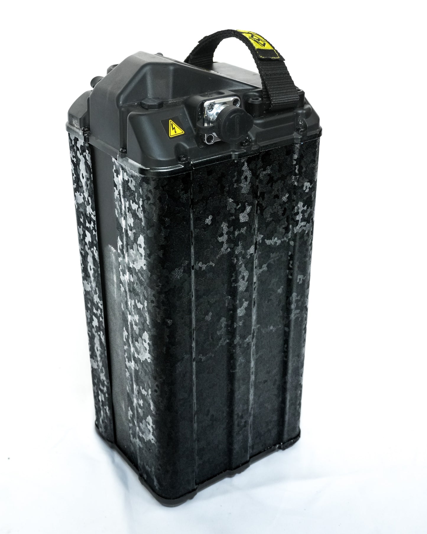 E-Bike ShadowSlate Black Camouflage Battery Wrap