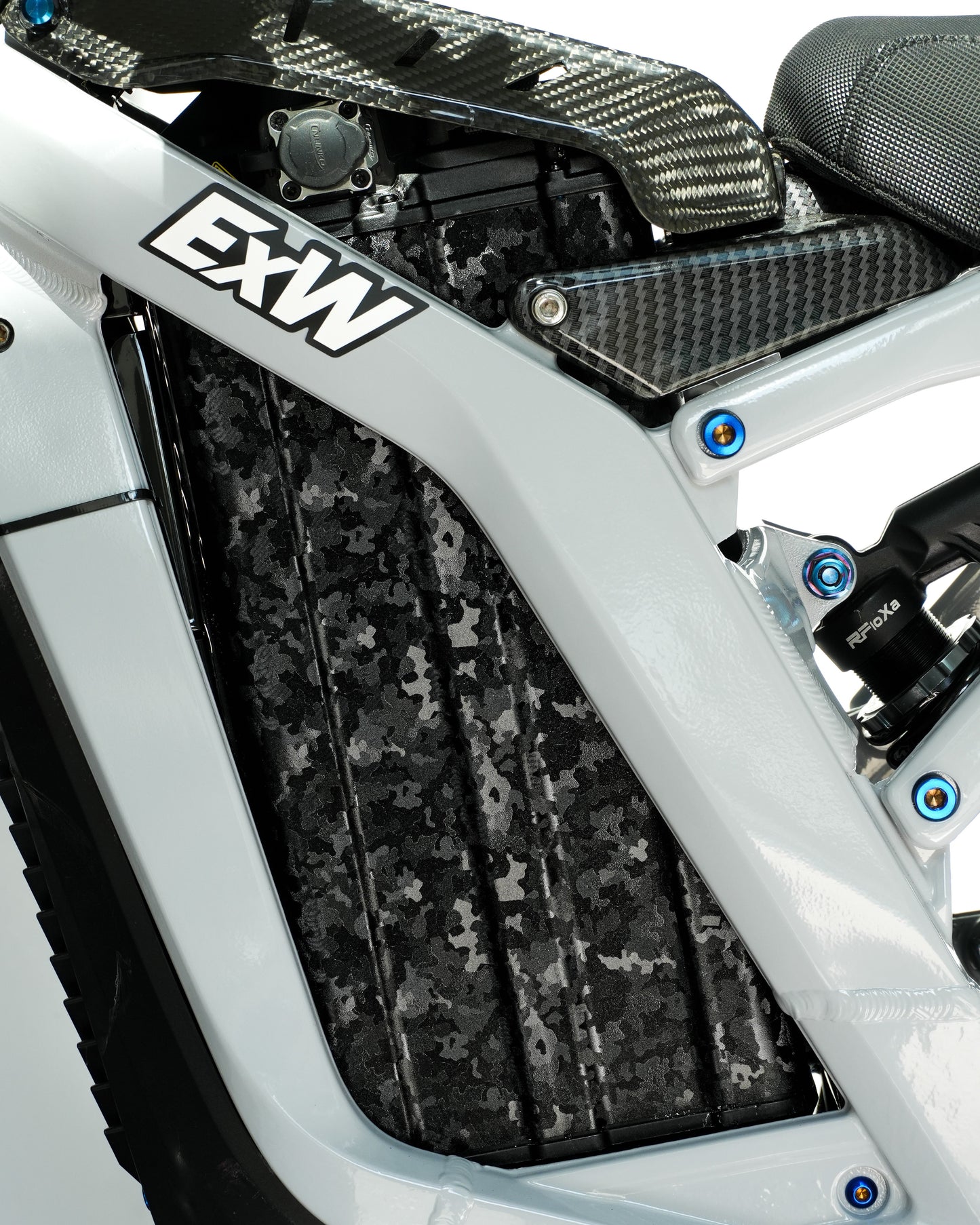E-Bike ShadowSlate Black Camouflage Battery Wrap