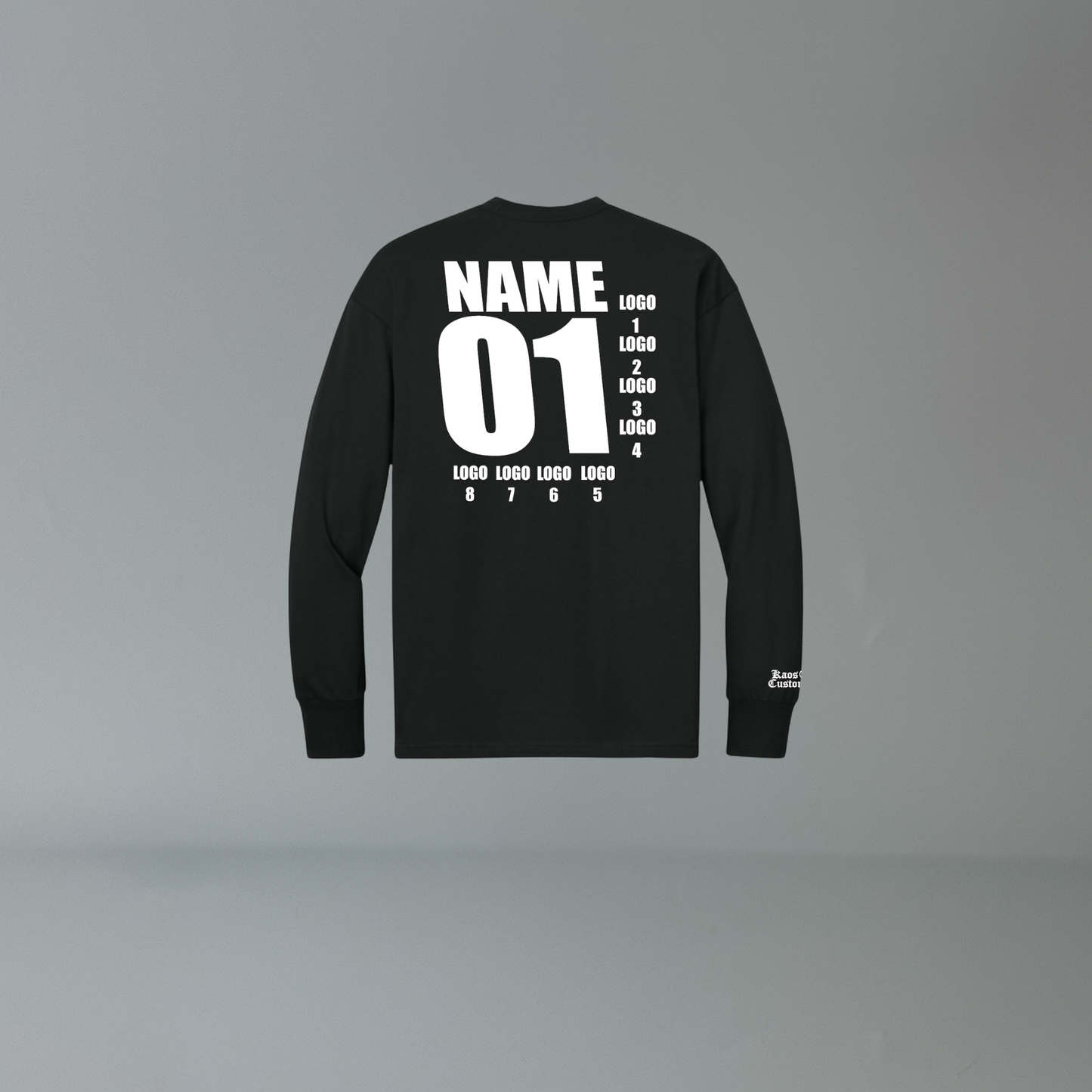 Customizable Long Sleeve T-Shirt