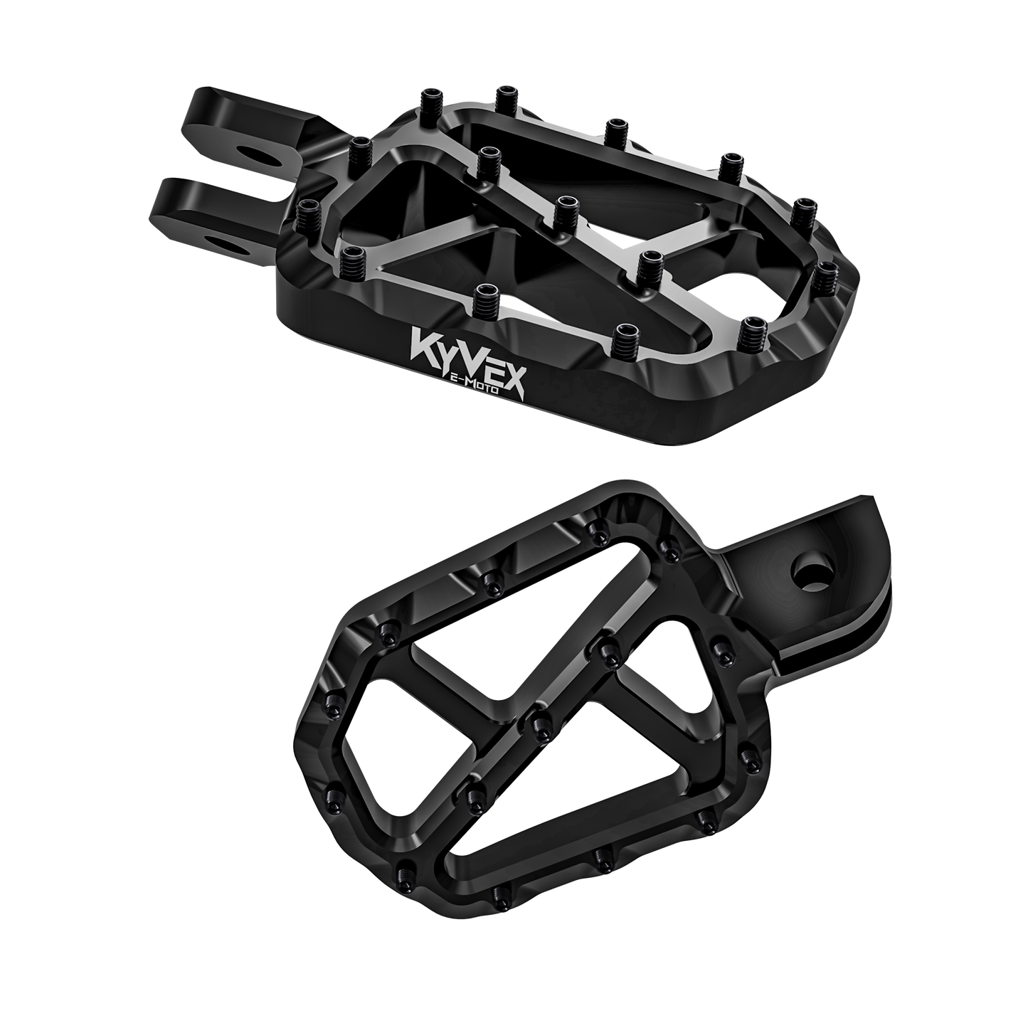 E-Moto Billet Wide Pegs