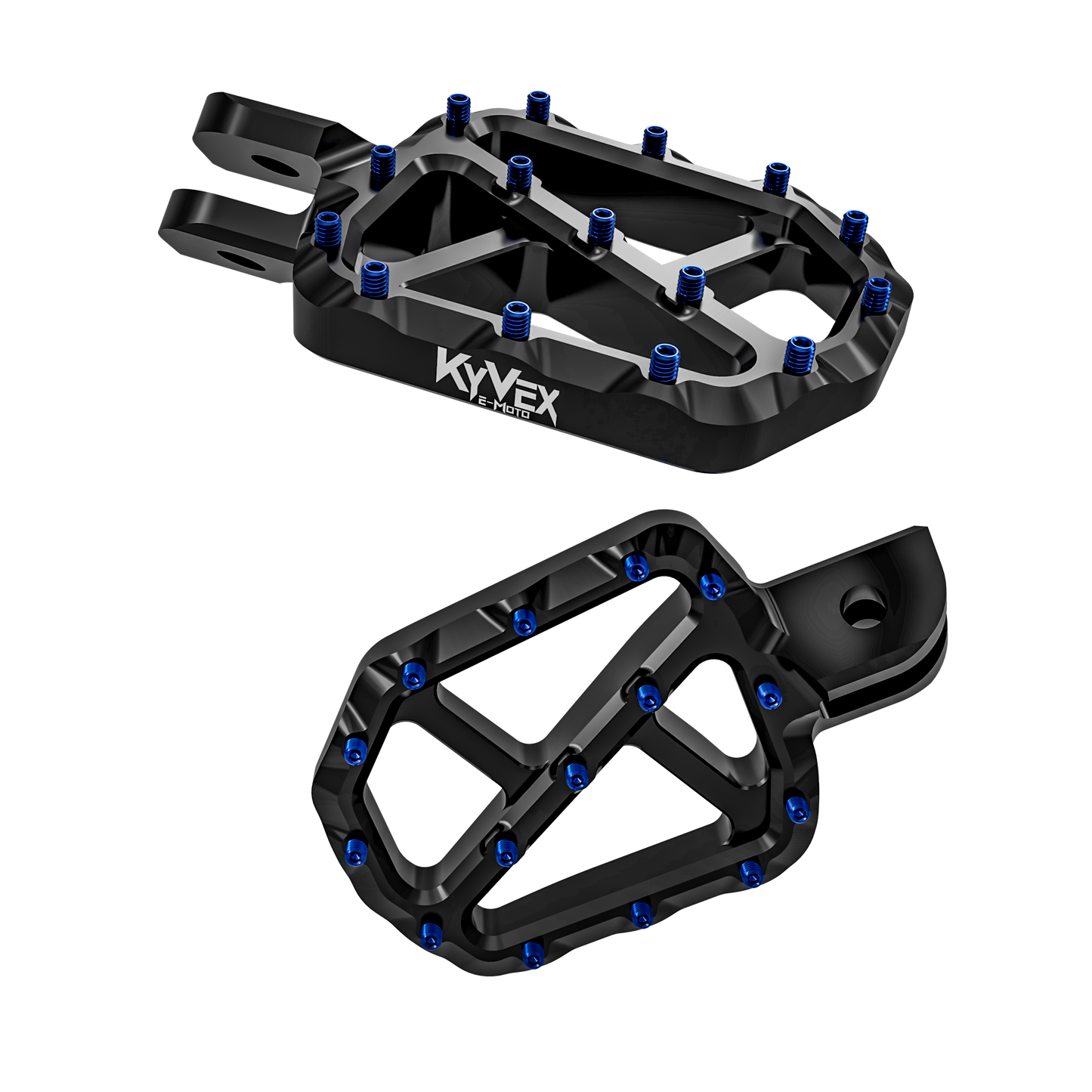 E-Moto Billet Wide Pegs