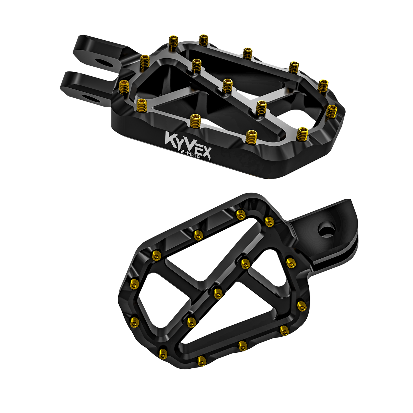 E-Moto Billet Wide Pegs