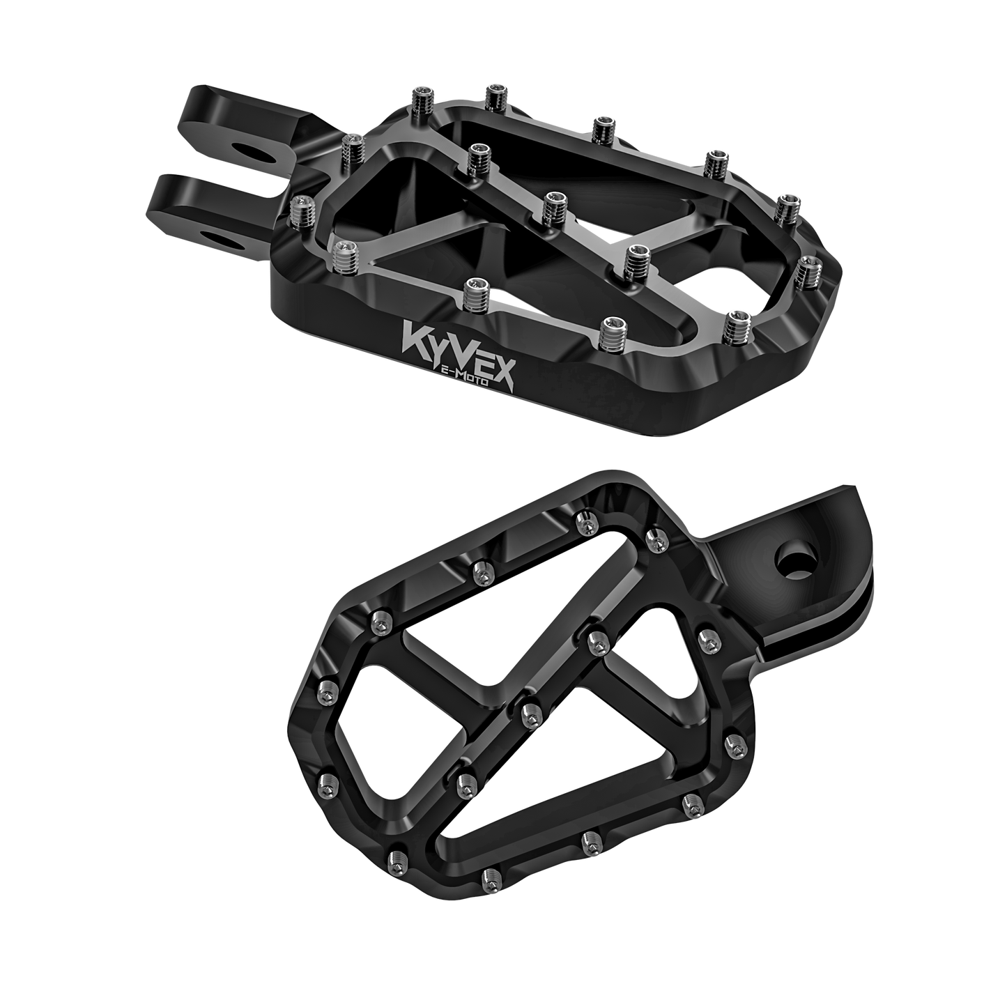 E-Moto Billet Wide Pegs