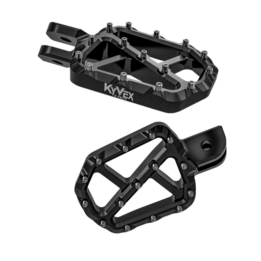E-Moto Billet Wide Pegs