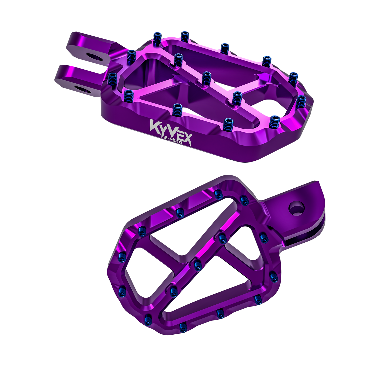E-Moto Billet Wide Pegs