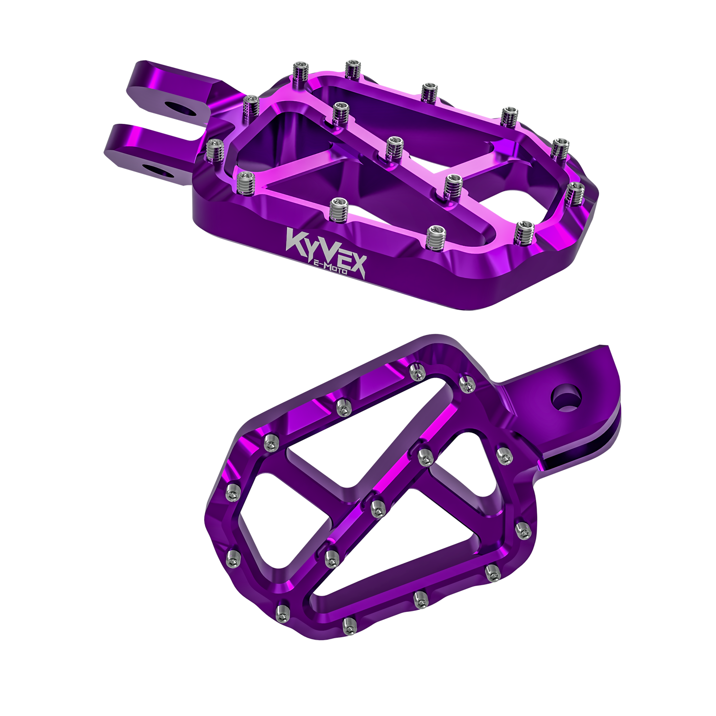 E-Moto Billet Wide Pegs