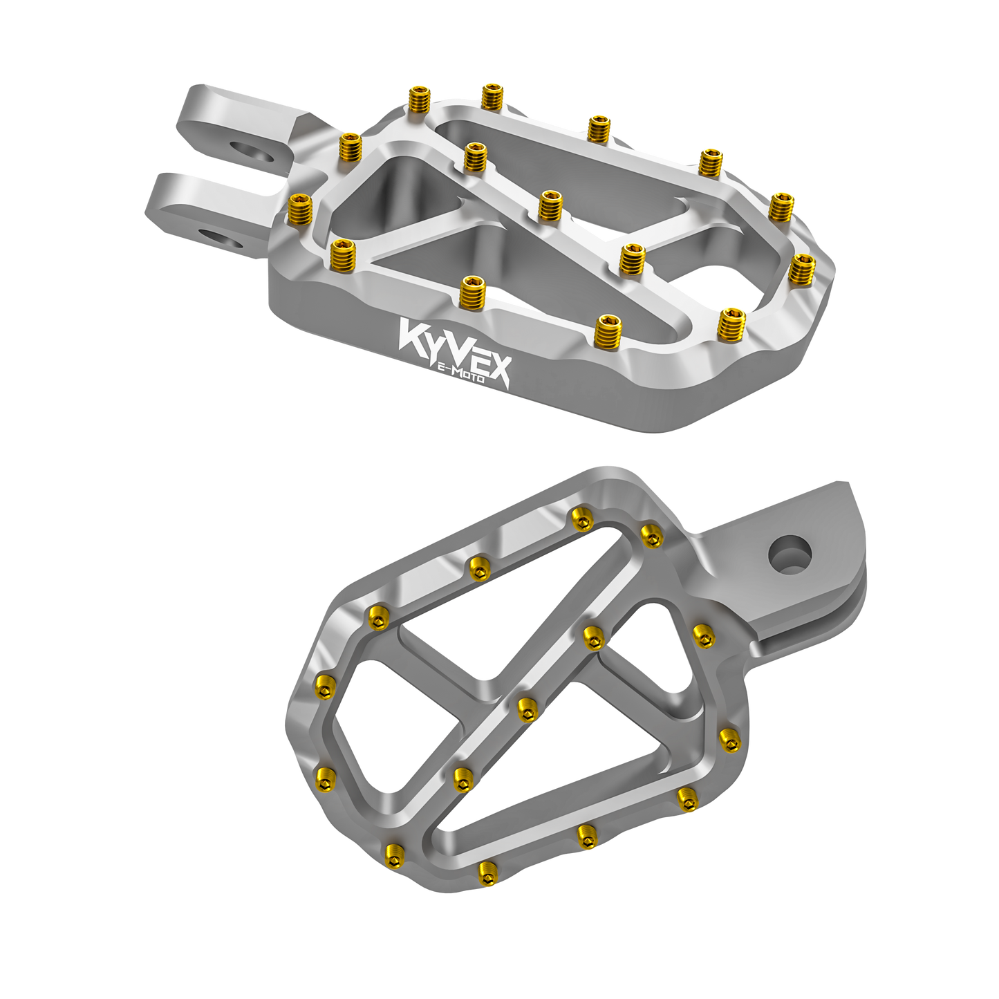 E-Moto Billet Wide Pegs